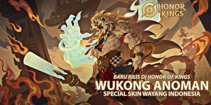 Honor of Kings Rilis Skin Spesial Indonesia, Wukong Anoman Gelar Pameran Wayang